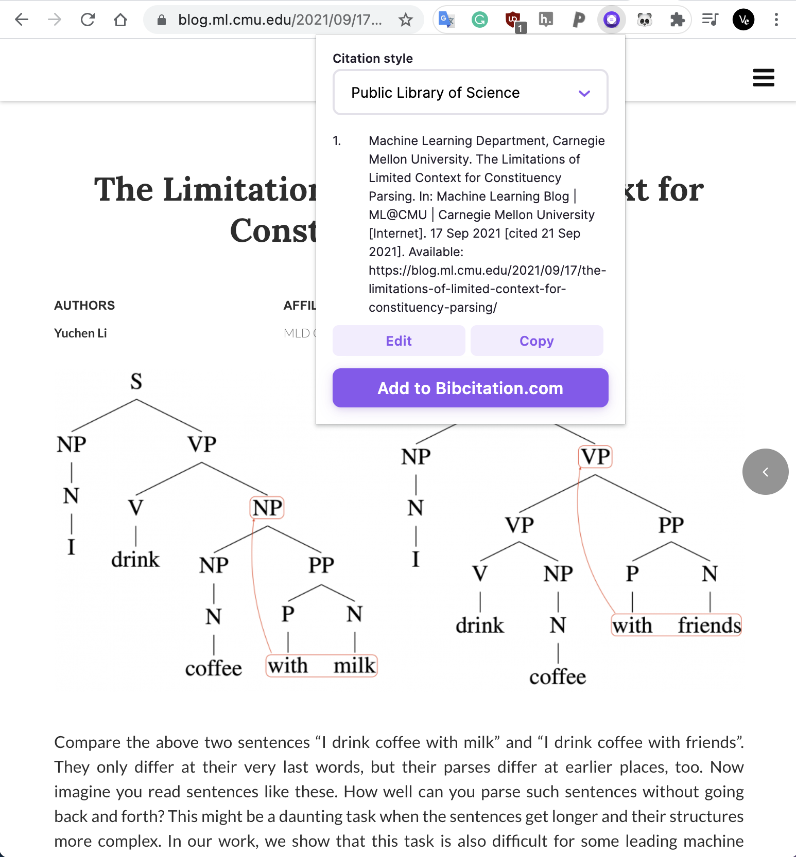 Bibcitation