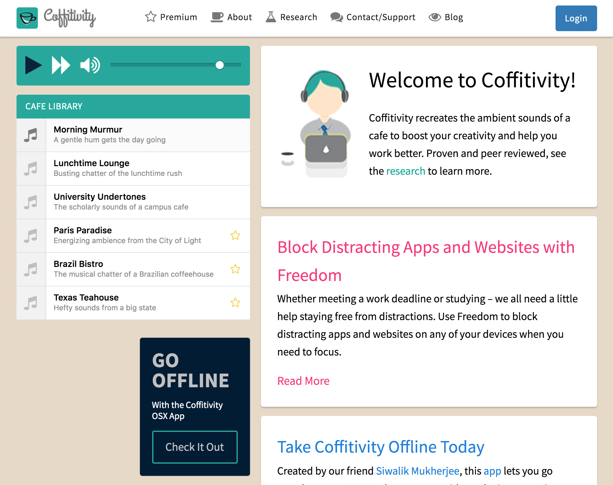 Coffitivity