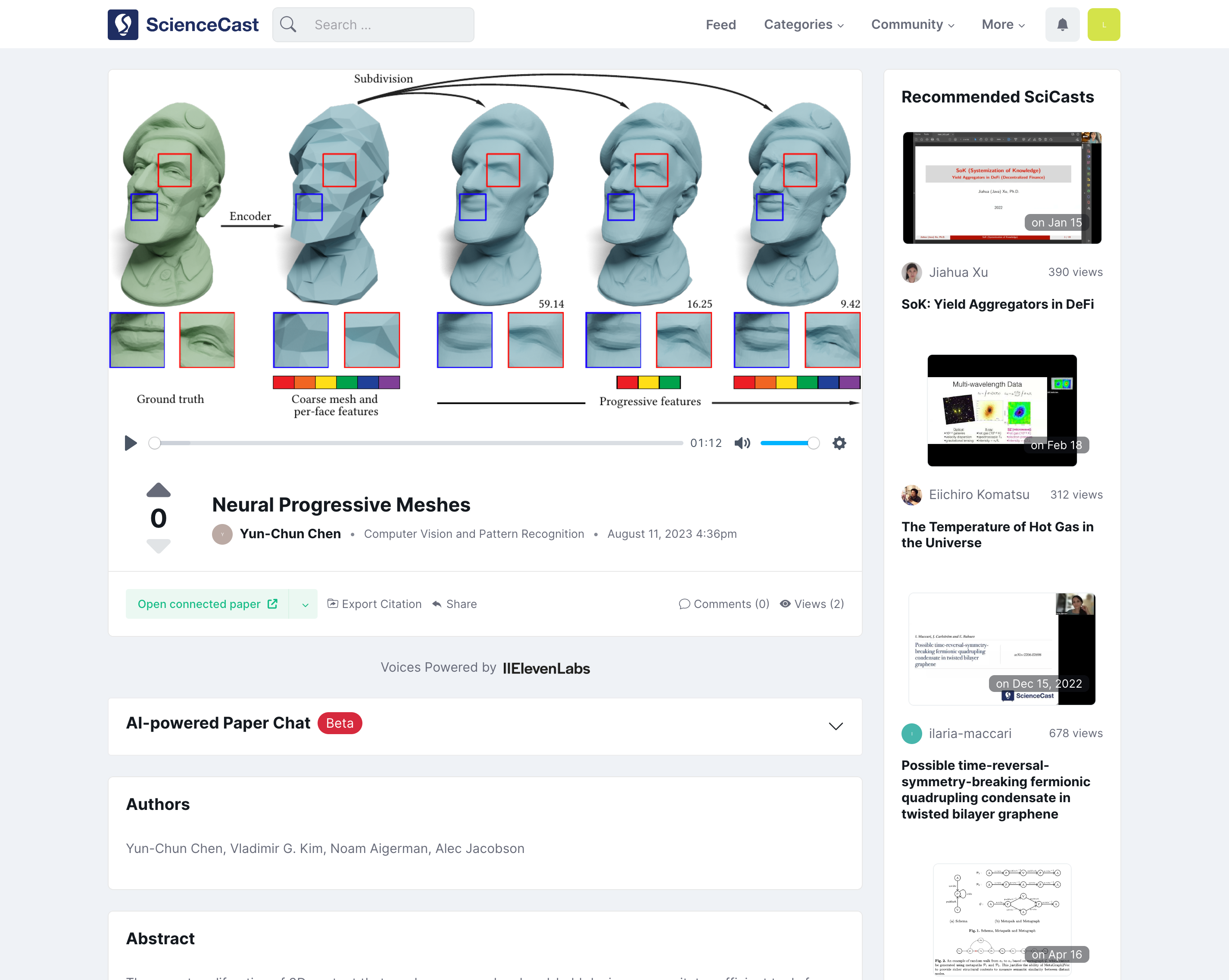 Sciencecast