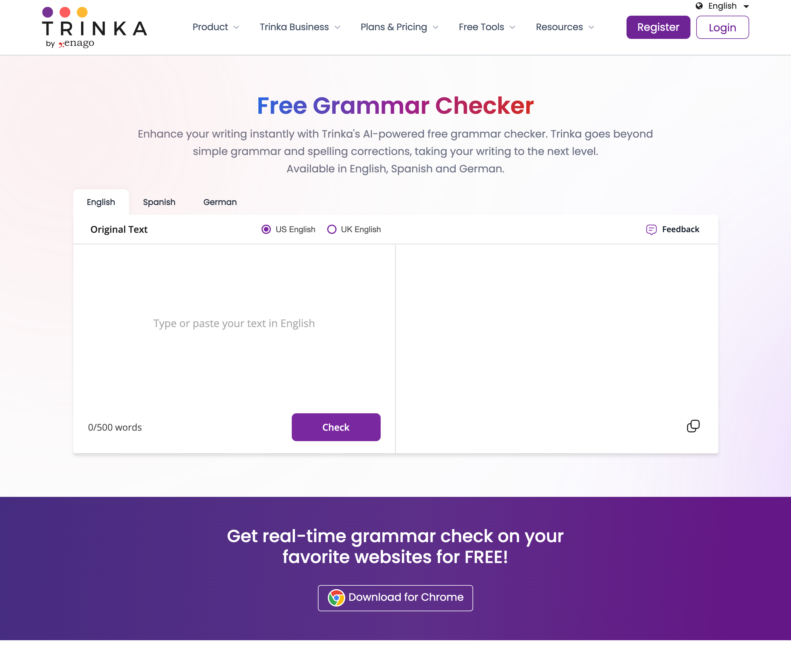 Trinka AI